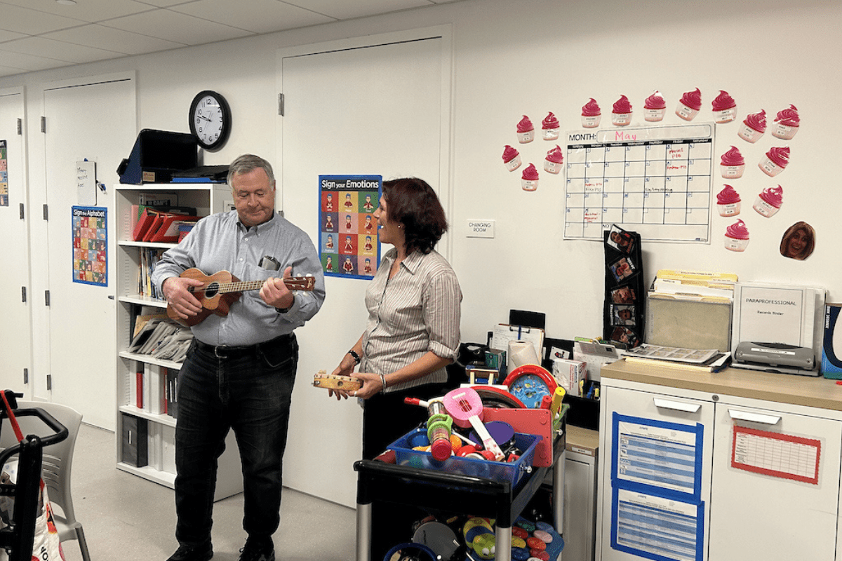 educators using music as part of multimodal learning
