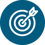 Target with arrow hitting the center representing alignment between instruction and assessment Target with arrow hitting the center representing alignment between instruction and assessment